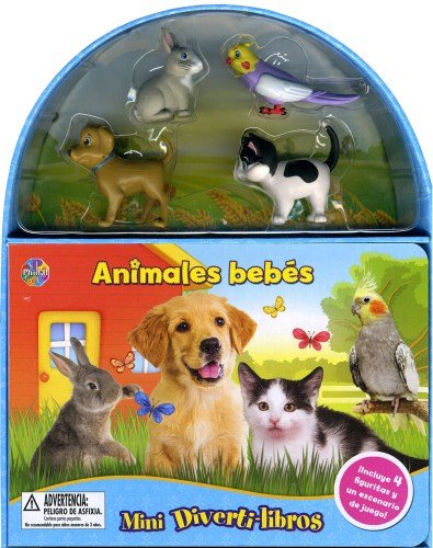 Libro MINI DIVERTILIBRO ANIMALES BEBES de LAUREL CLAYTON