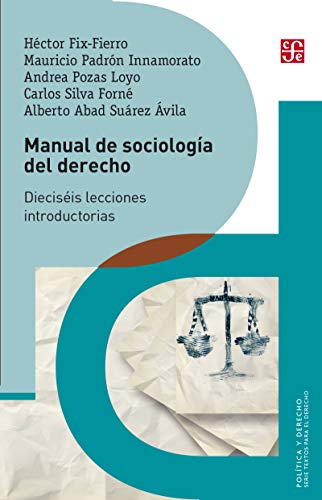 Libro Manual De Sociologia Del Derecho