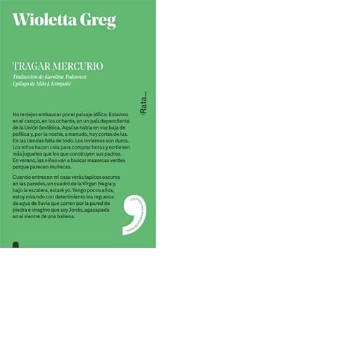 Libro TRAGAR MERCURIO de WIOLETTA GREG