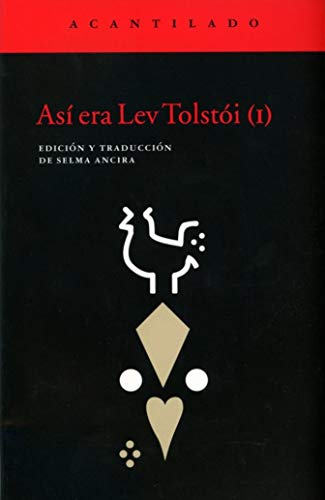 Libro ASI ERA LEV TOLSTOI I de AAVV