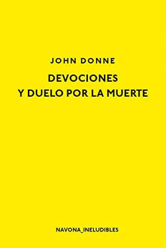 Libro DEVOCIONES Y DUELO POR LA MUERTE TAPA DURA de JOHN DONNE