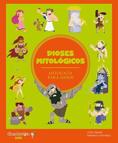 Libro DIOSES MITOLOGICOS MITOLOGIA PARA NINOS de VICTOR SABATE