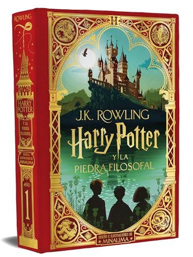 Libro HARRY POTTER Y LA PIEDRA FILOSOFAL POP UP MINALIMA de JK ROWLING MINALIMA