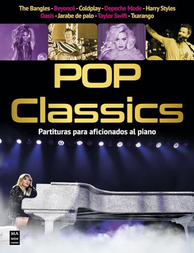 Libro POP CLASICS PARTITURAS PARA AFICIONADOS AL PIANO de VARIOS