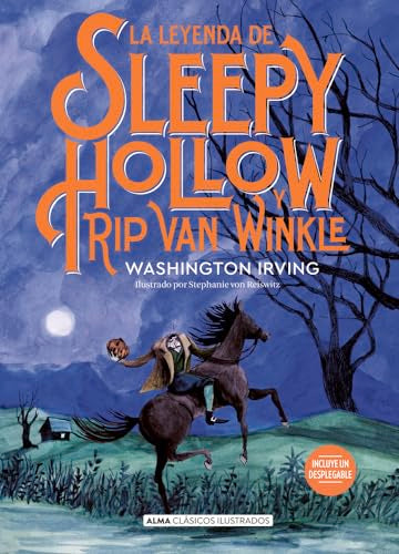Libro LA LEYENDA DE SLEEPY HOLLOW Y RIP VAN WINKLE de WASHINGTON IRVING