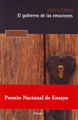 Libro EL GOBIERNO DE LAS EMOCIONES de VICTORIA CAMPS