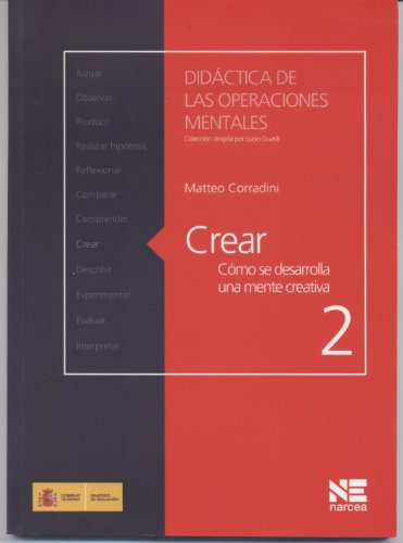 Libro DIDACTICA DE LAS OPERACIONES MENTALES CREAR COMO SE DESARROLLA UNA MENTE CREATIVA 2 de nan