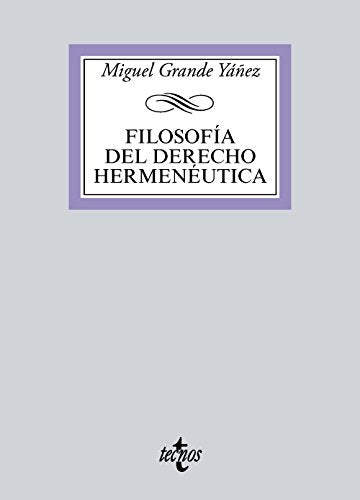 Libro Filosofia Del Derecho Hermeneutica