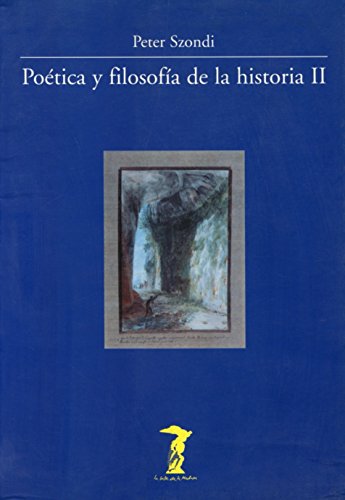 Libro Peter Szondi