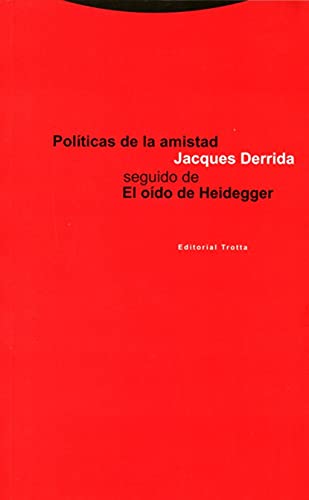 Libro Politicas De La Amistad