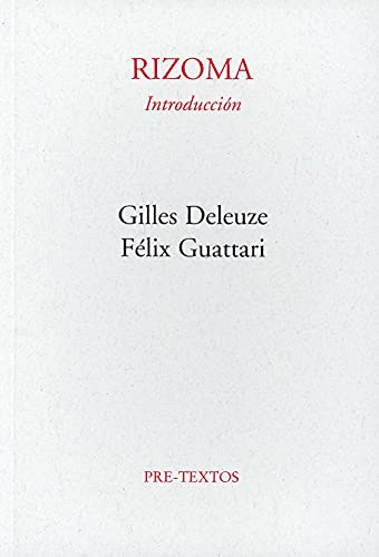 Libro RIZOMA de DELEUZE