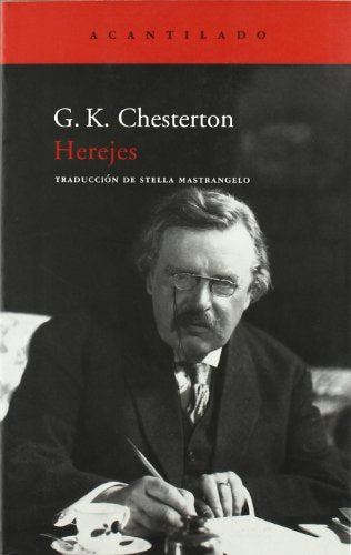 Libro HEREJES de GK CHESTERTON