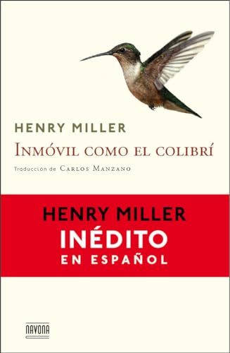 Libro Inmovil Como El Colibri