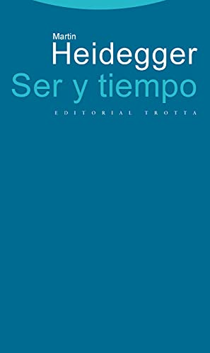 Libro SER Y TIEMPO de MARTIN HEIDEGGER
