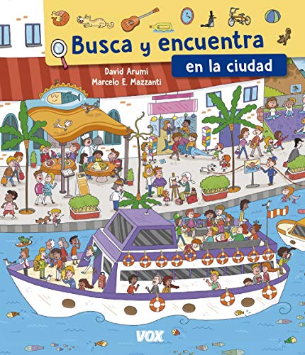 Libro BUSCA Y ENCUENTRA EN LA CIUDAD de DAVID ARUMI
