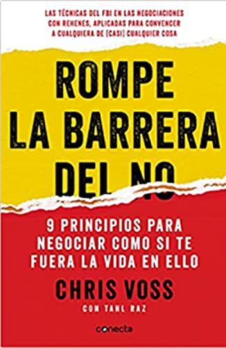 Libro ROMPE LA BARRERA DEL NO de CHRIS VOSS
