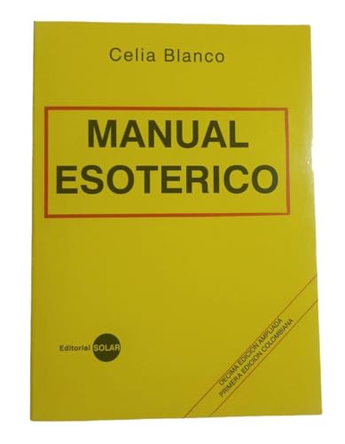 Libro MANUAL ESOTERICO de BLANCO