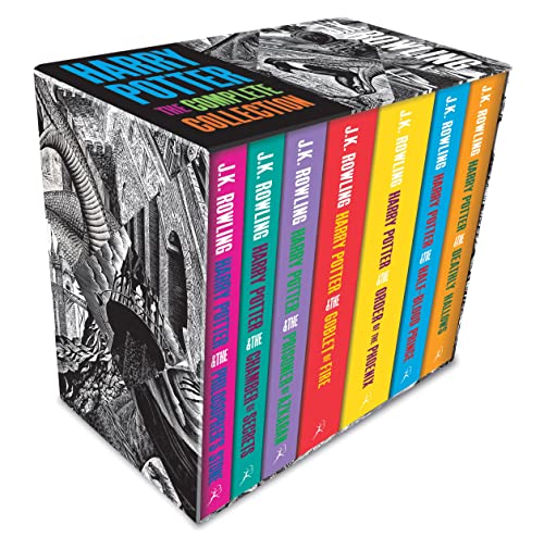 Libro HARRY POTTER THE COMPLETE COLLECTION de JK ROWLING