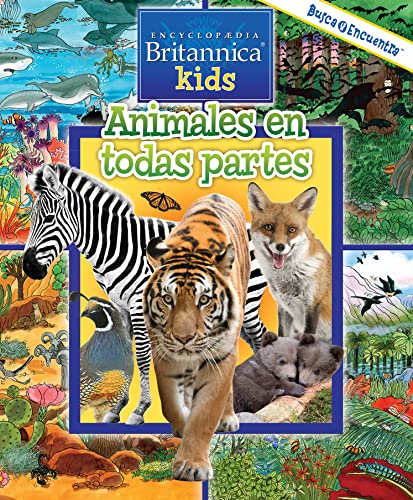 Libro BUSCA Y ENCUENTRA ANIMALES EN TODAS PARTES de VARIOS
