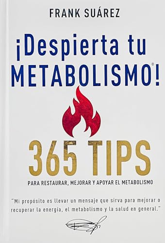 Libro DESPIERTA TU METABOLISMO de FRANK SUAREZ