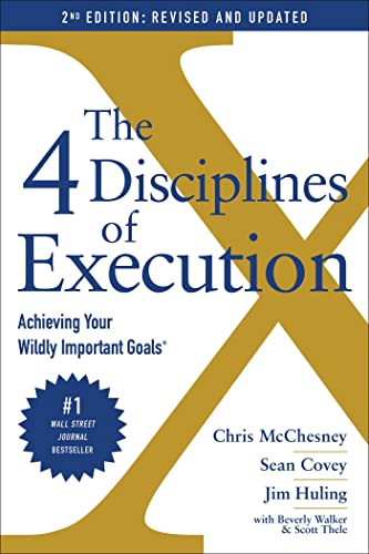 Libro THE 4 DICIPLINES OF EXECUTION de CHRIS MCCHESNEY