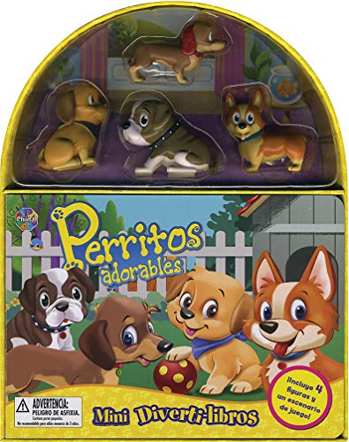 Libro MINI DIVERTILIBROS PERRITOS ADORABLES de ELIANA PALUCCI