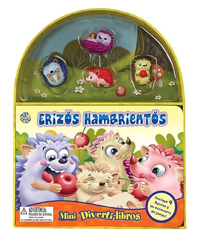 Libro MINI DIVERTILIBROS ERIZOS HAMBRIENTOS de nan