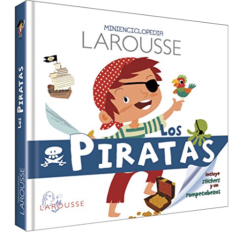 Libro MINIENCICLOPEDIA LAROUSSE LOS PIRATAS de VARIOS