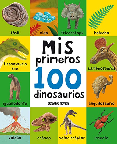 Libro MIS PRIMEROS 100 DINOSAURIOS de nan