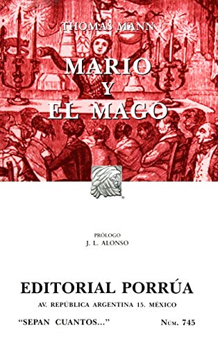 Libro MARIO Y EL MAGO de THOMAS MANN