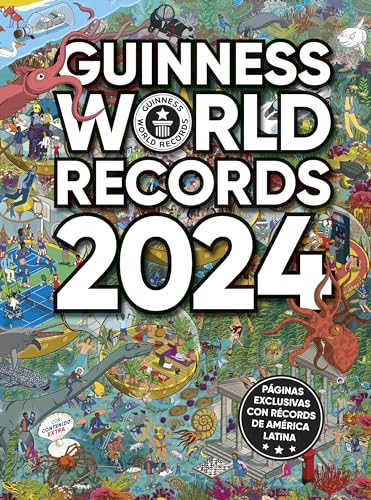 Libro GUINNES WORLD RECORDS 2024 de VARIOS