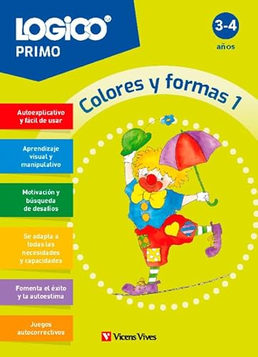 Libro Logico Primo Colores Y Formas 1 3