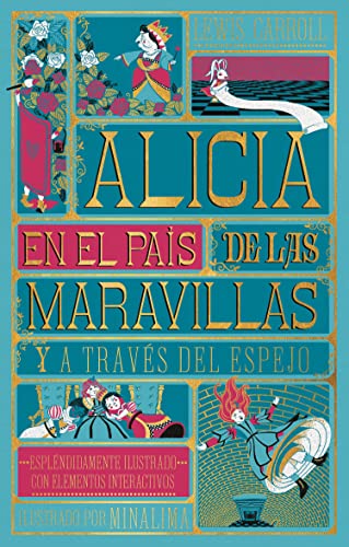 LIBRO ALICIA EN EL PAIS DE LA MARAVILLAS Y A TRAVES DEL ESPEJO