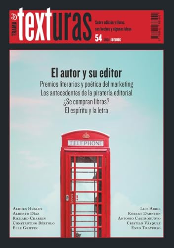 Libro Texturas 54 El Autor Y Su Editor