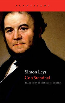 Libro CON STENDHAL de SIMON LEYS