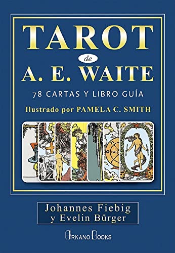 Libro TAROT DE AE WAITE 78 DE CARTAS Y LIBRO GUIA de JOHANES FIEBIG Y EVELING BURGUER