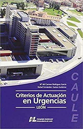 Libro CRITERIOS DE ACTUACION DE URGENCIAS de MARIA DEL CARMEN RODRIGUEZ GARCIA