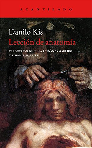 Libro LECCION DE ANATOMIA de DANILO KIS