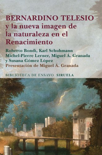 Libro Bernardino Telesio Y La Nueva Imagen …