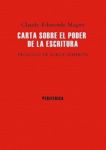Libro Carta Sobre El Poder De La Escritura