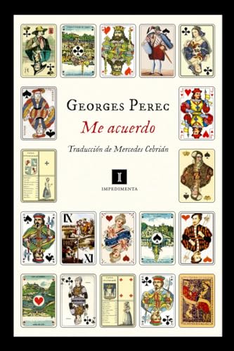 Libro ME ACUERDO de GEORGE PEREC