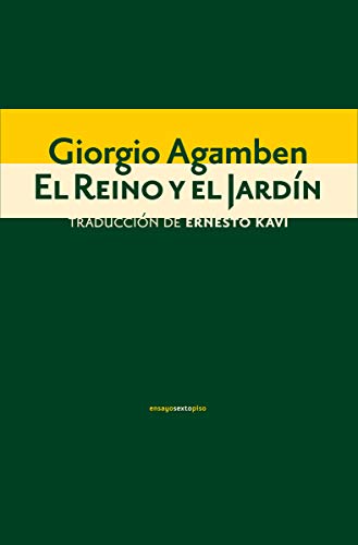 Libro EL REINO Y EL JARDIN de GIORDIO AGAMBEN