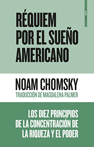 Libro REQUIEM POR EL SUE?O AMERICANO de NOAM CHOMSKY