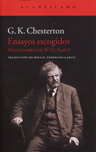 Libro ENSAYOS ESCOGIDOS G K CHESTERTON de G K CHESTERTON