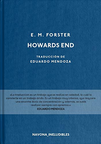 Libro HOWARDS END de E.M FORSTER