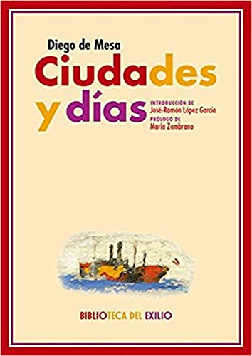 Libro CIUDADES Y DIAS de DIEGO DE MESA