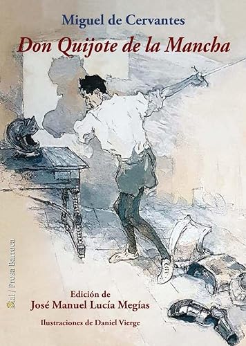 Libro DON QUIJOTE DE LA MANCHA TAPA RUSTICA de MIGUEL DE CERVANTES