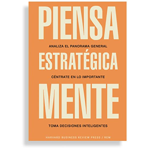 Libro PIENSA ESTRATEGICA MENTE de VARIOS