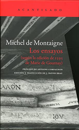 Libro LOS ENSAYOS MOUNTAIGNE de MOUNTAIGNE