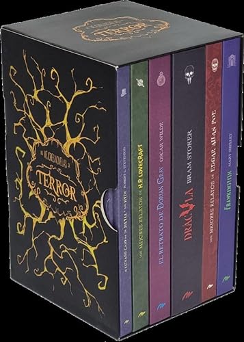 Libro LAS MEJORES NOVELAS DE TERROR ESTUCHE COLECCION de VARIOS